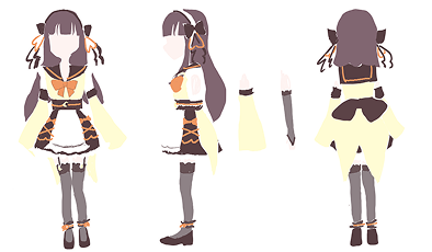 【秋月】デザインラフ