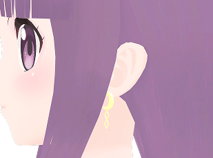 【秋月】耳元アップ