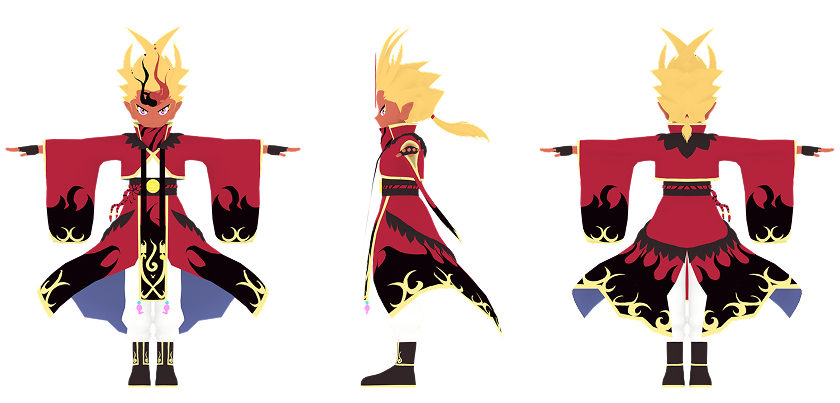 【クロスエンマ】三面図