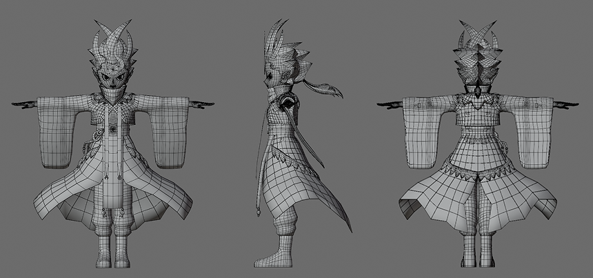 【クロスエンマ】ワイヤーフレーム