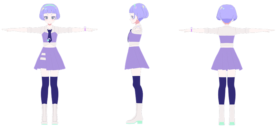 【チィ】三面図