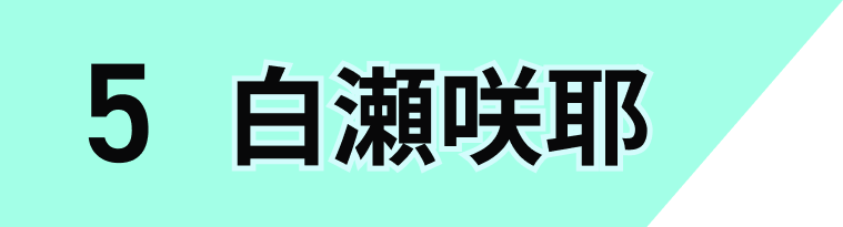 白瀬咲耶